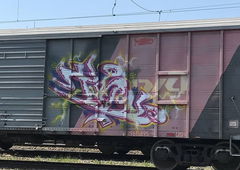 Graffiti Train - Photo by deadkennedis