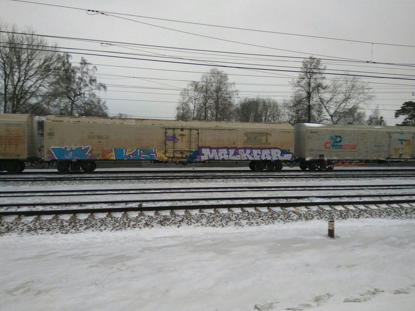 Graffiti Train - Photo by deadkennedis