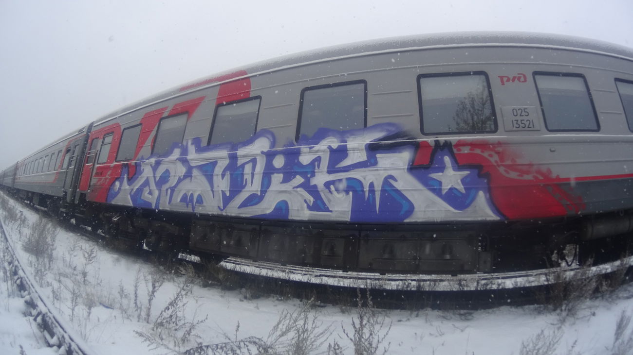 Graffiti Train - Photo by deadkennedis