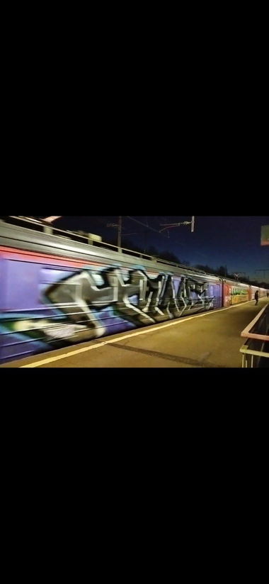 Graffiti Train - Photo by deadkennedis