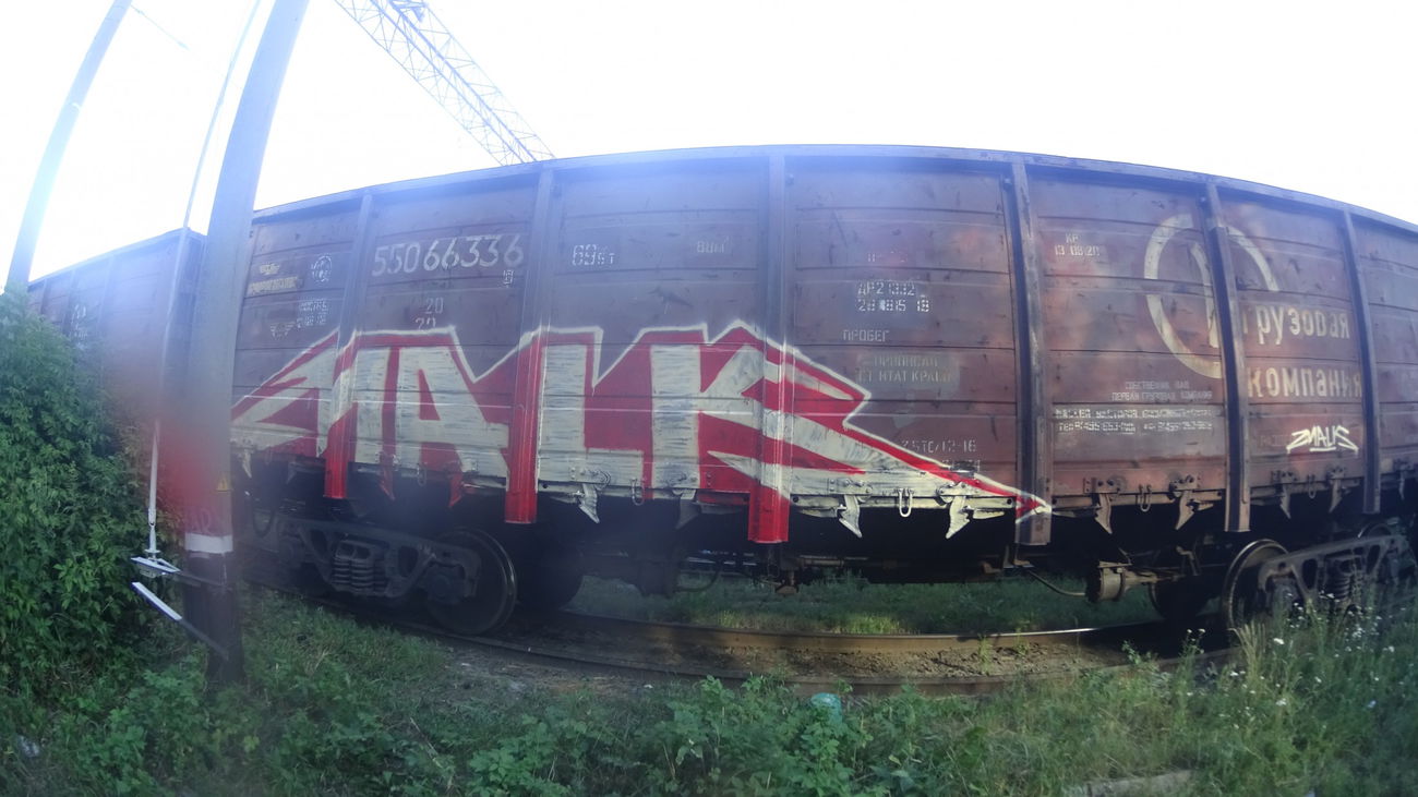 Graffiti Train - Photo by deadkennedis