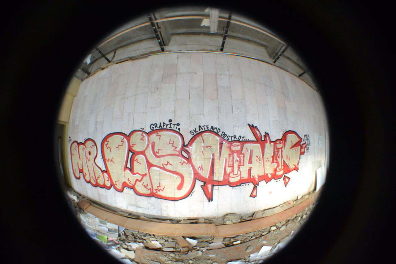 Graffiti Wall - Photo by deadkennedis
