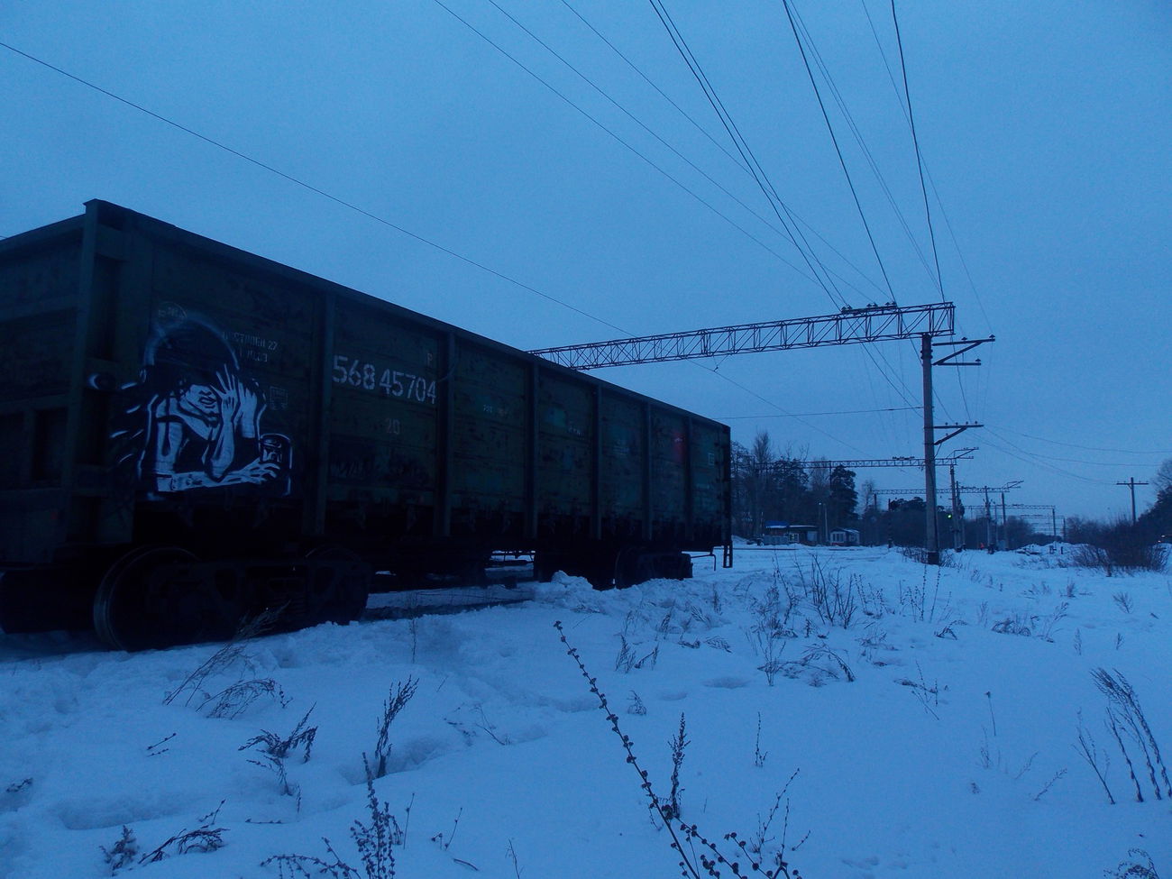 Graffiti Train - Photo by deadkennedis (2014)