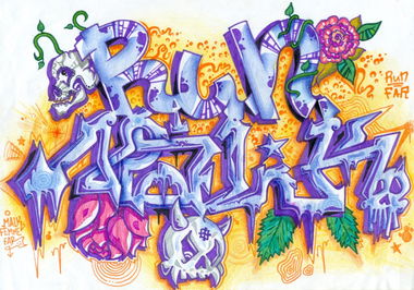 Graffiti Sketch - Photo by deadkennedis (2016)