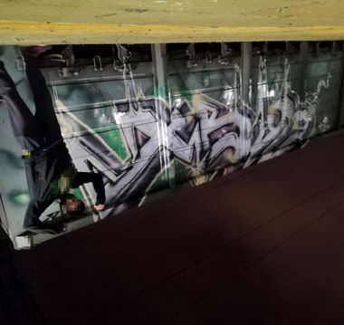 Graffiti Train - Photo by deadkennedis