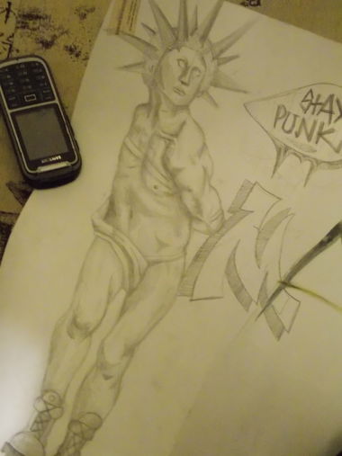 Graffiti Sketch - Photo by deadkennedis (2015)