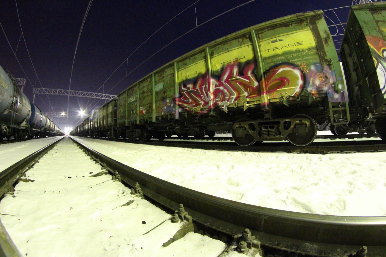 Graffiti Train - Photo by deadkennedis