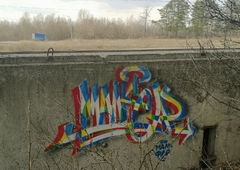 Graffiti Wall - Photo by deadkennedis