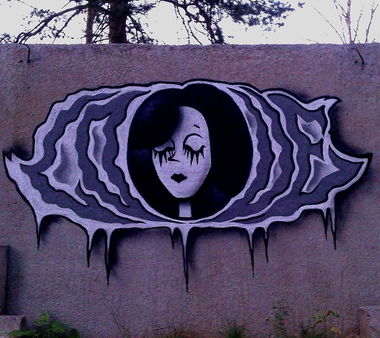 Graffiti Wall - Photo by deadkennedis