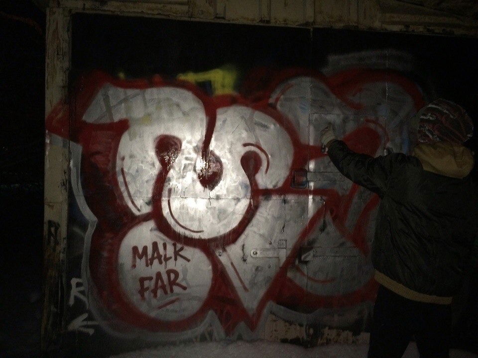 Graffiti Bombing - Photo by deadkennedis (2017)