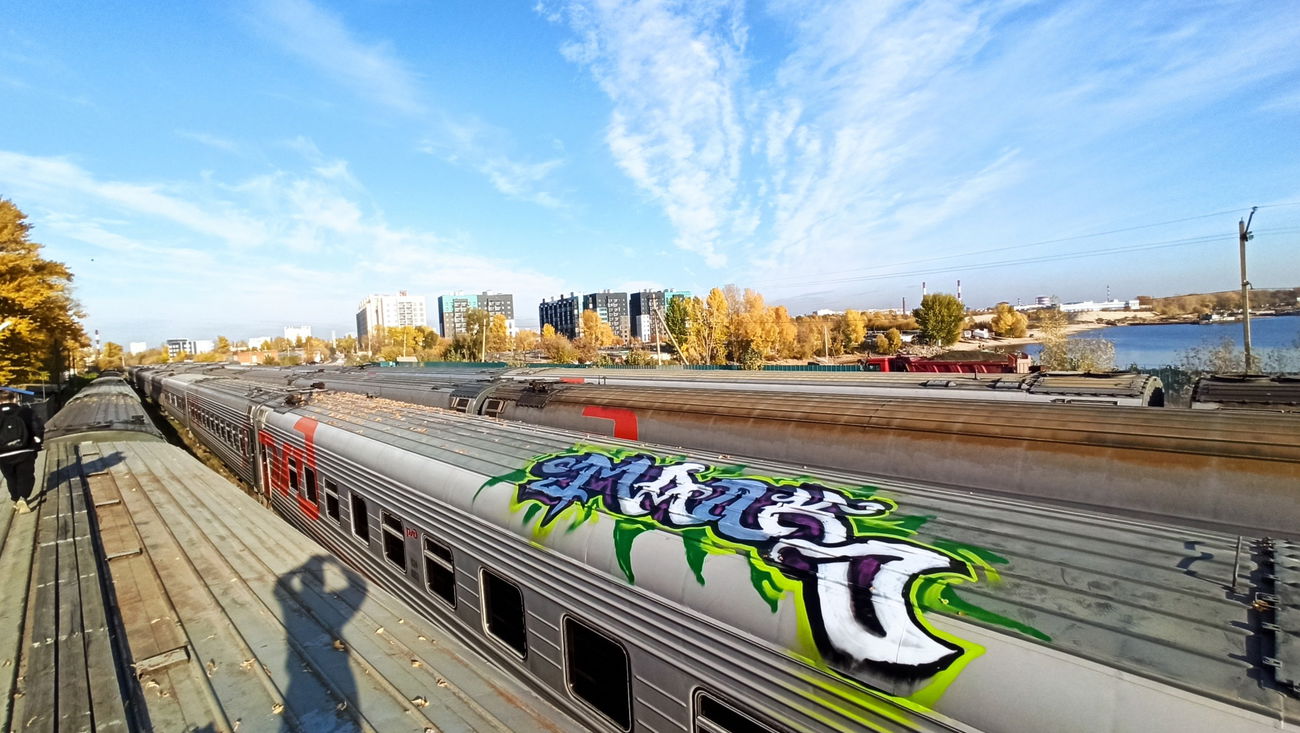Graffiti Train - Photo by deadkennedis