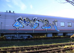 Graffiti Train - Photo by deadkennedis