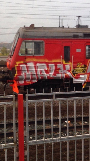 Graffiti Train - Photo by deadkennedis