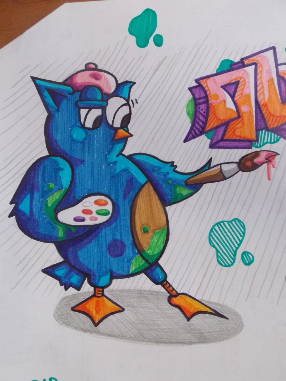 Graffiti Sketch - Photo by deadkennedis (2016)