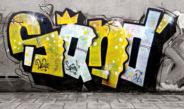 Graffiti Wall in Kaunas - Photo by dede - SAND, DEDE, MAK