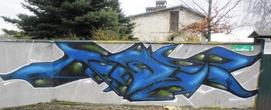 Graffiti Wall in Greece - Photo by defekt389