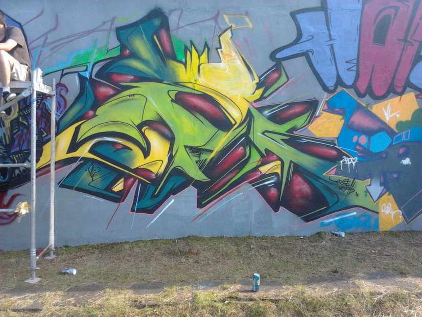 Graffiti Wall - Photo by defekt389