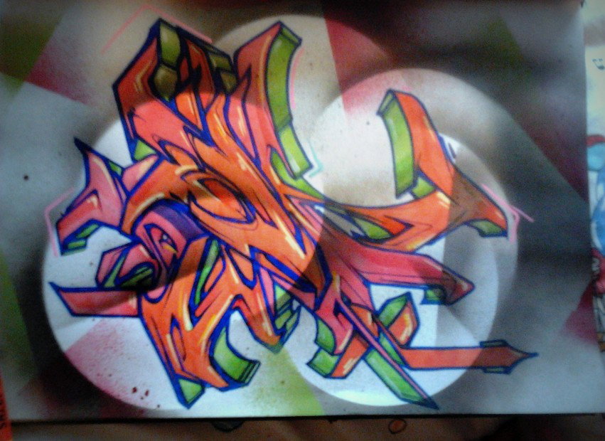 Graffiti Sketch - Photo by defekt389