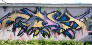 Graffiti Wall in Kazakhstan - Photo by defekt389 - vL, Suko!!! (2014)