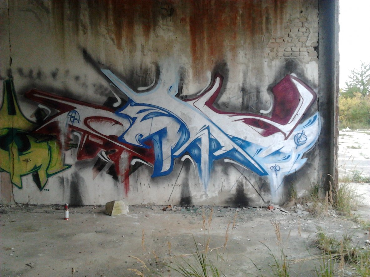 Graffiti Wall in Kreileroord - Photo by defekt389