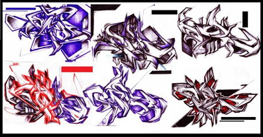 Graffiti Sketch - Photo by defekt389