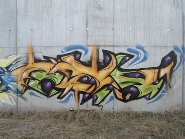 Graffiti Wall in Nigeria - Photo by defekt389