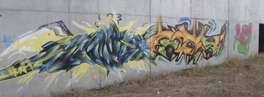 Graffiti Wall - Photo by defekt389 - TDC, VL, UR