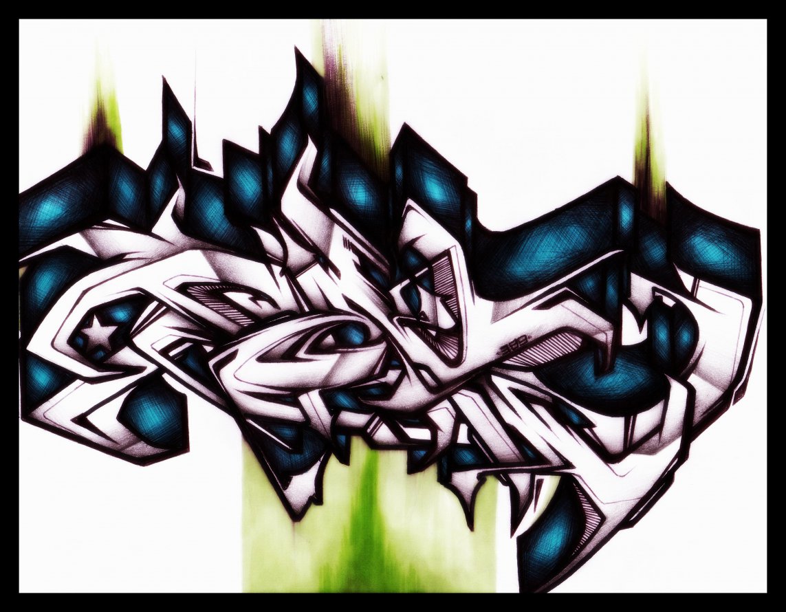 Graffiti Sketch - Photo by defekt389