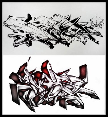 Graffiti Sketch - Photo by defekt389 - exchange, def, skare