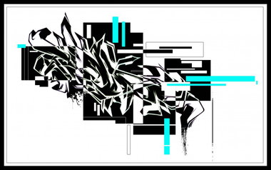 Graffiti Sketch in Kenya - Photo by defekt389