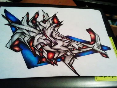 Graffiti Sketch - Photo by defekt389
