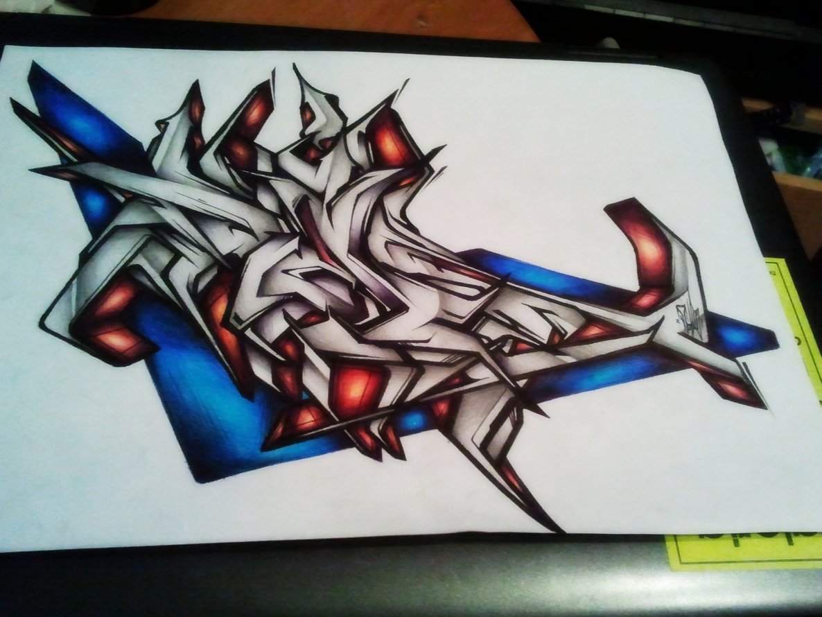 Graffiti Sketch - Photo by defekt389