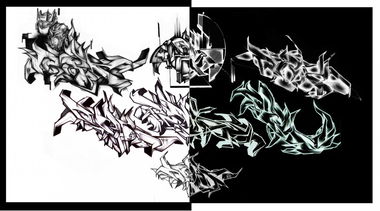 Graffiti Sketch - Photo by defekt389