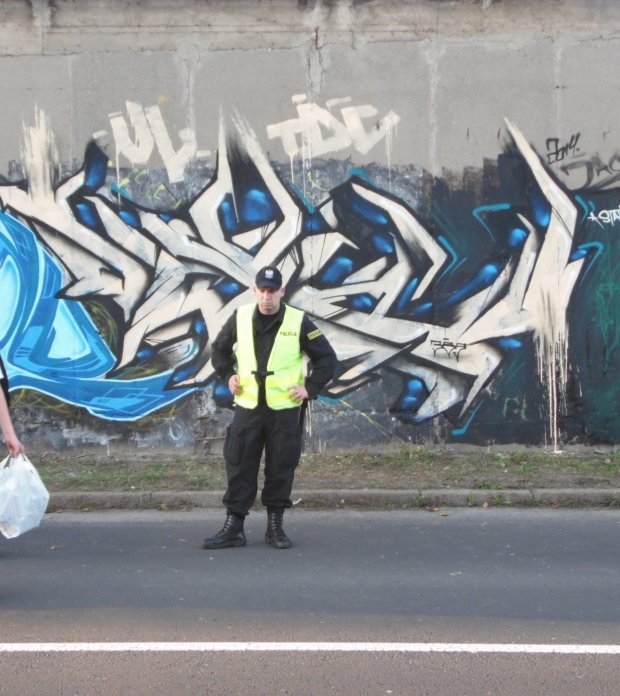 Graffiti Wall in Poznan - Photo by defekt389 - TDC, VL, ACAB (2014)