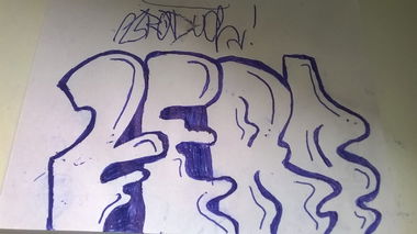 Graffiti Sketch - Photo by deinemudda