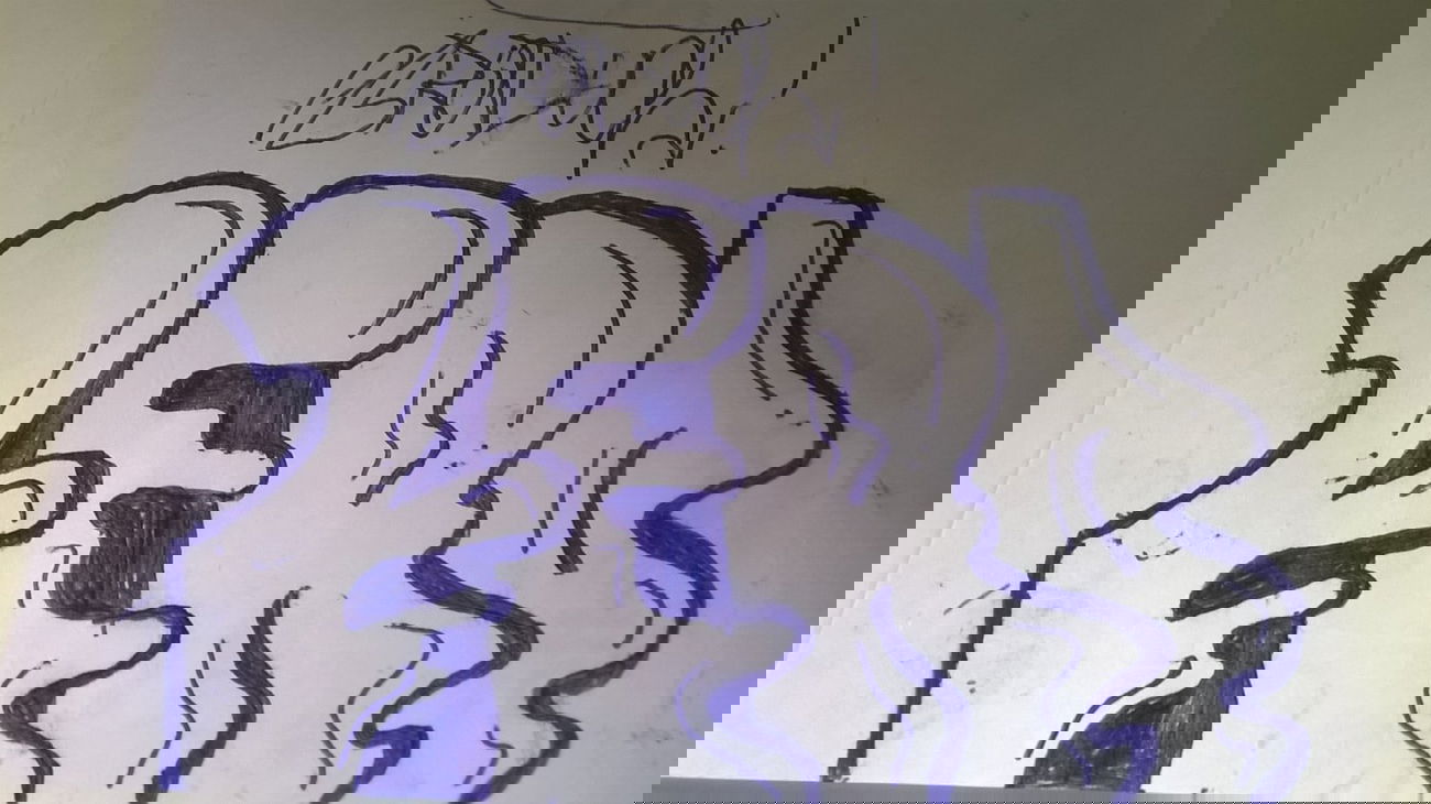 Graffiti Sketch - Photo by deinemudda