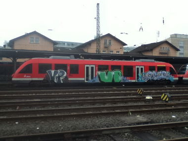 Graffiti Train - Photo by deinemudda