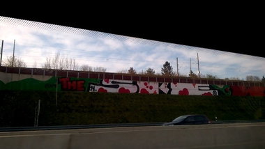 Graffiti Wall - Photo by deinemudda