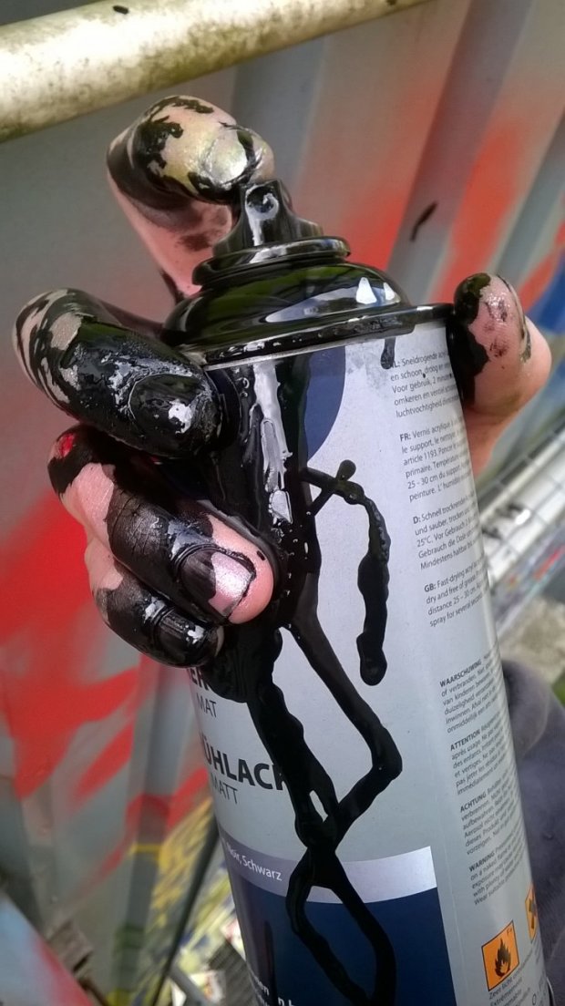 Graffiti Wall - Photo by deinemudda