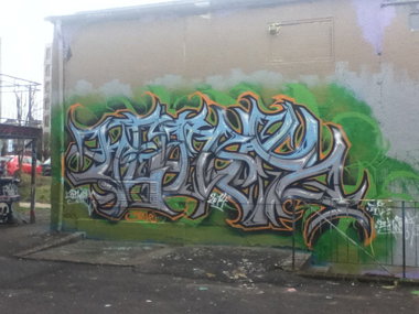 Graffiti Wall - Photo by deinemudda