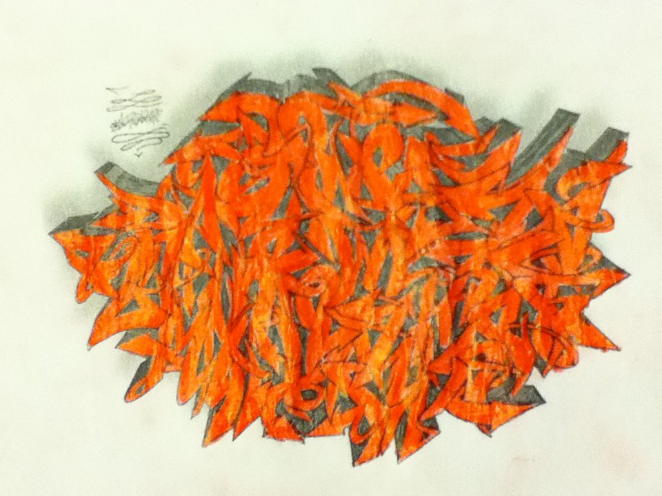 Graffiti Sketch - Photo by deinemudda