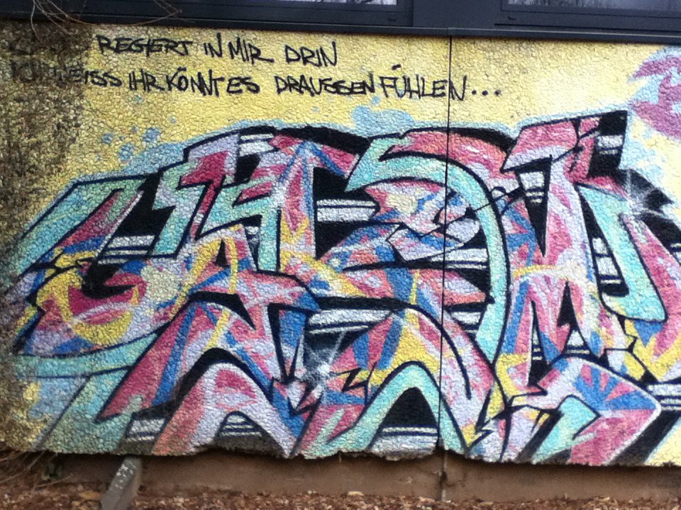 Graffiti Wall - Photo by deinemudda