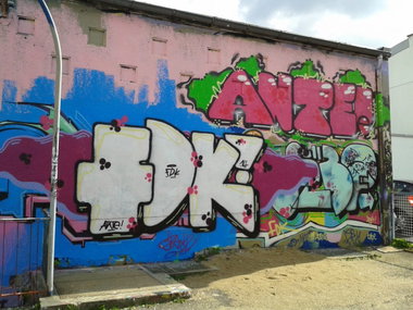 Graffiti Wall - Photo by deinemudda