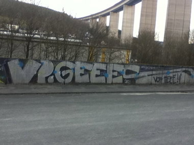 Graffiti Wall - Photo by deinemudda
