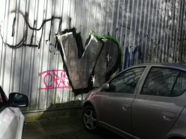 Graffiti Wall - Photo by deinemudda