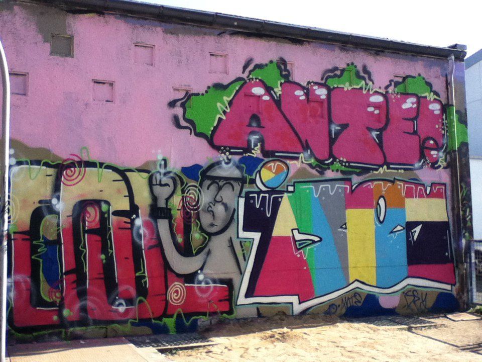 Graffiti Wall - Photo by deinemudda