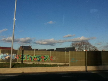 Graffiti Wall - Photo by deinemudda
