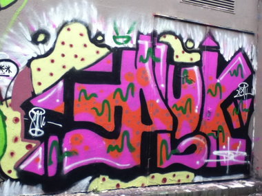 Graffiti Wall - Photo by deinemudda
