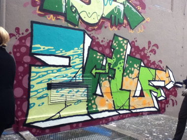 Graffiti Wall - Photo by deinemudda