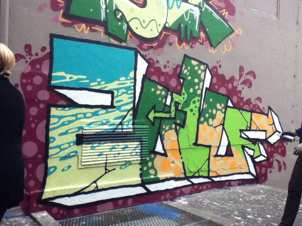 Graffiti Wall - Photo by deinemudda